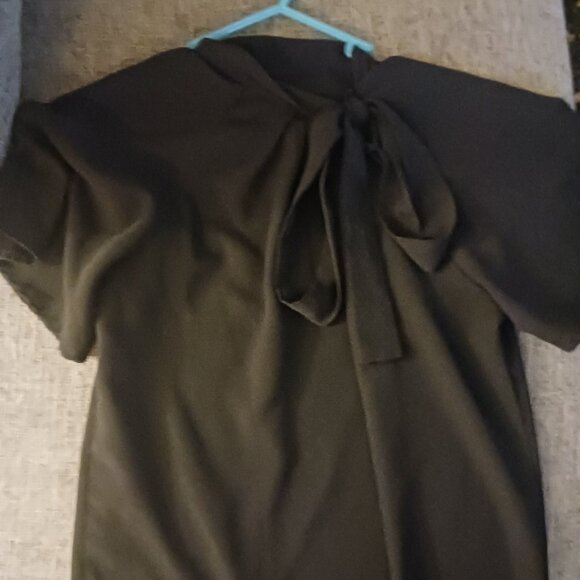 Black bow blouse - Picture 1 of 3